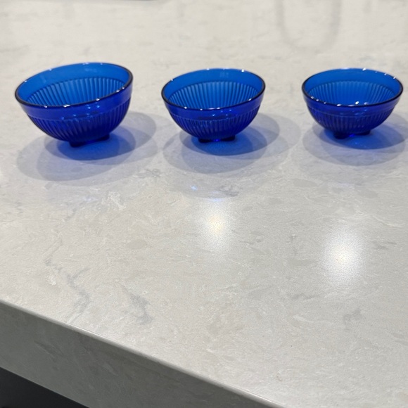 Stacy Marie Other - Vintage Stacey Marie Cobalt Blue Child’s Mixing Bowl Set